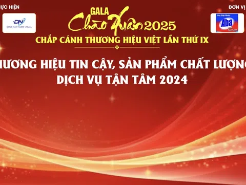 Gala Chào Xuân 2025 - Chắp cánh thương hiệu Việt lần thứ IX