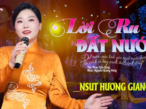 NSƯT Hương Giang với dự án âm nhạc đặc biệt “Vang mãi bản hùng ca dân tộc”