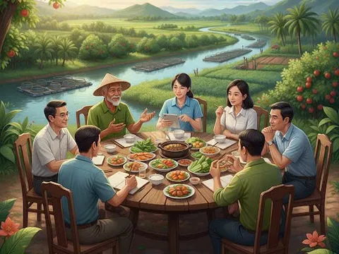 Hổng ai ăn cơm một mình mà thấy ngon