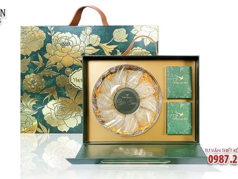 In hộp giấy đựng yến sào theo yêu cầu, chuyên nghiệp giá rẻ