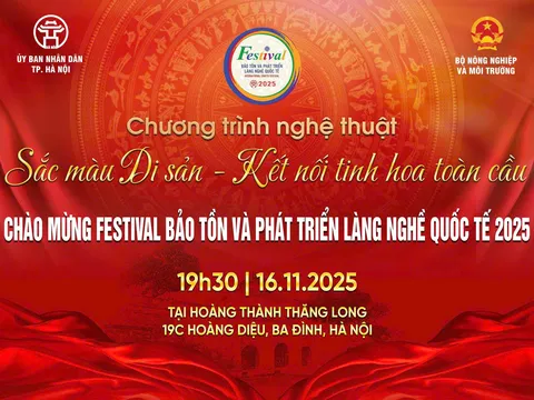 Tài năng trẻ khám phá và lan tỏa tinh hoa: Chương trình nghệ thuật "Sắc màu di sản – Kết nối tinh hoa toàn cầu"