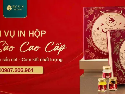 Big Sun: Bí quyết nâng tầm thương hiệu yến sào bằng bao bì cao cấp