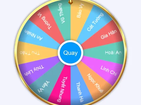 Vòng quay may mắn: Công cụ chọn tên cho con được nhiều phụ huynh quan tâm trong thời đại số