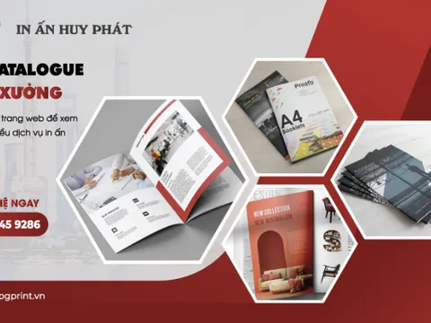 In catalogue nhanh, xưởng in catalogue toàn quốc - In ấn Huy Phát