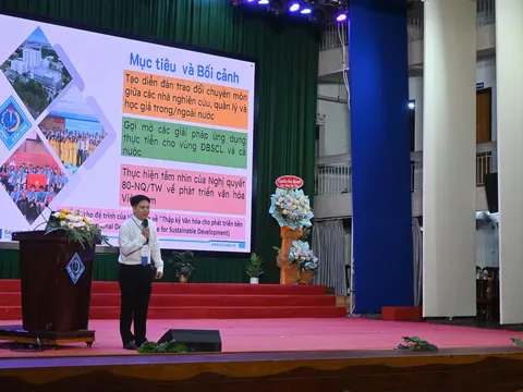 Đại học Cần Thơ: Tổ chức hội thảo khoa học quốc tế với chủ đề “Văn hoá, xã hội và nhân văn hướng đến phát triển bền vững”