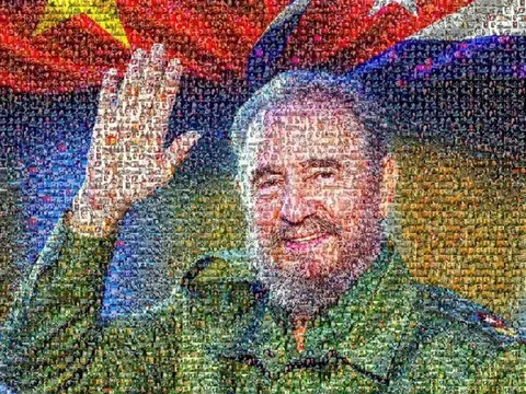 Việt Nam vinh danh Fidel Castro bằng tác phẩm nghệ thuật độc đáo