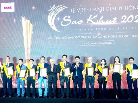 Giải thưởng Sao Khuê 2026: Vinh danh 123 nền tảng, dịch vụ và giải pháp số xuất sắc