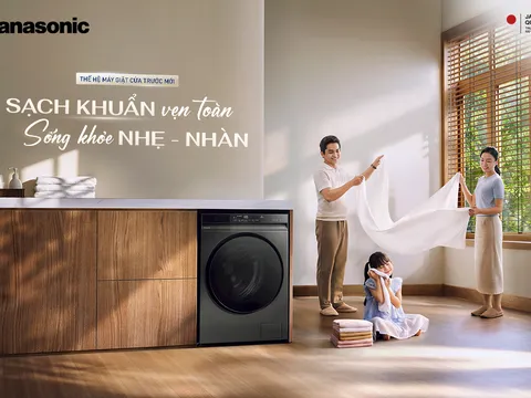 Panasonic tiếp tục khẳng định cam kết chăm sóc sức khỏe toàn diện với thế hệ máy giặt mới