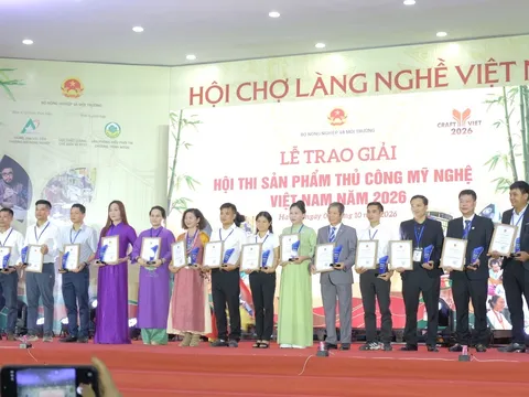 Tinh hoa thủ công mỹ nghệ Việt Nam: Hành trình khám phá 55 tuyệt tác nghệ thuật năm 2026