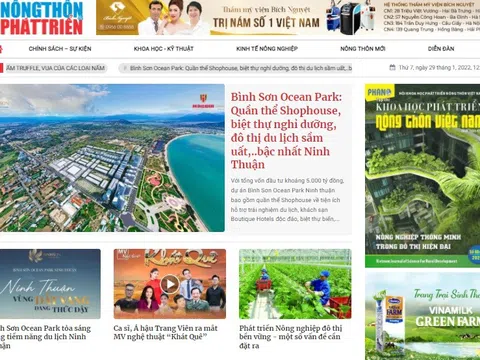 Ra mắt Tạp chí điện tử Khoa học Phát triển Nông thôn Việt Nam