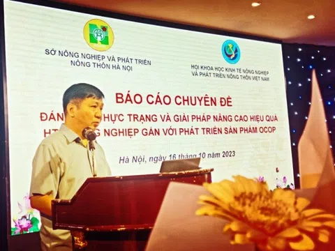 Giải pháp nâng cao hiệu quả hoạt động HXT nông nghiệp gắn với liên kết chuỗi và phát triển sản phẩm OCOP trên địa bàn thành phố Hà Nội