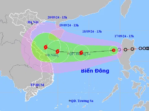 Miền Trung chủ động ứng phó với áp thấp nhiệt đới có khả năng thành bão