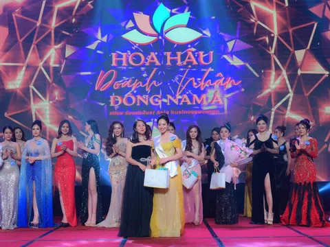 Người đẹp Nguyễn Thị Hồng Nhung lọt Top 15 cuộc thi Hoa hậu Doanh nhân Đông Nam Á