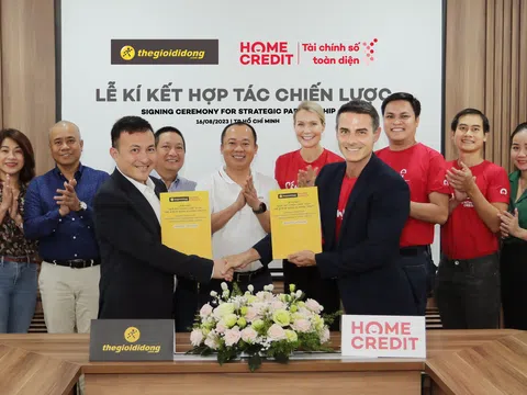 Home Credit là đối tác chiến lược hàng đầu của Thế Giới Di Động