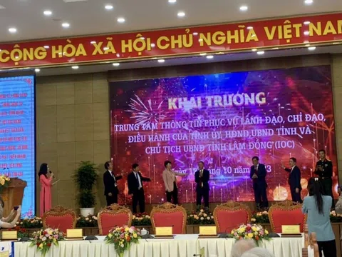 Lâm Đồng: Khai trương Trung tâm IOC, Khánh thành Hội trường UBND tỉnh