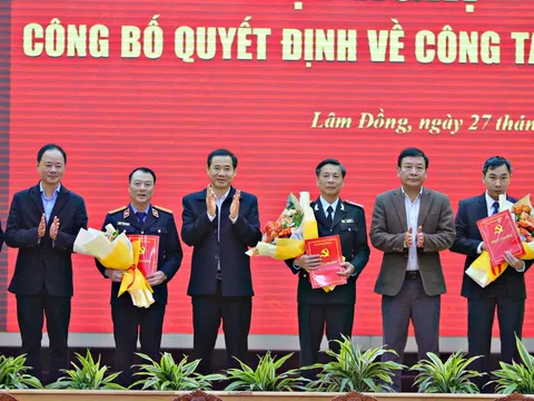 Lâm Đồng: Hội nghị công bố quyết định của Ban Bí thư Trung ương Đảng về công tác cán bộ