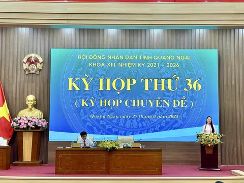 Quảng Ngãi: Thông qua nhiều Nghị quyết quan trọng, làm tiền đề cho việc phát triển sau hợp nhất thành tỉnh Quảng Ngãi (mới).