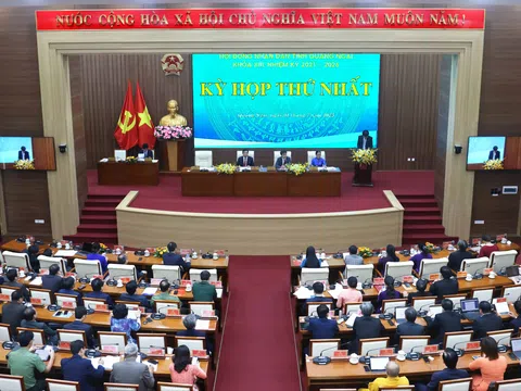 Quảng Ngãi: Kỳ họp thứ nhất HĐND tinh xem xét, quyết định một số nội dung thuộc thẩm quyền