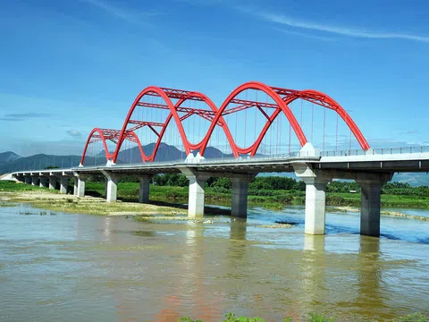 Phóng sự ảnh: Cầu Phước Lộc công trình kết nối niềm vui của nhân dân hai bên Sông Trà Khúc