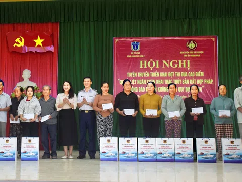 Quảng Ngãi: Nâng cao nhận thức cho ngư dân khai thác thủy sản