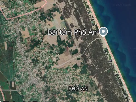 Quảng Ngãi: Đất du lịch biến thành vùng nuôi tôm