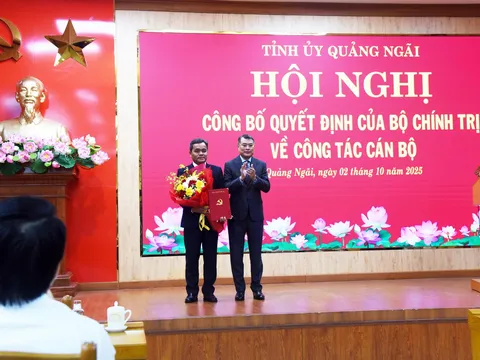 Đồng chí Hồ Văn Niên làm Bí thư tỉnh ủy Quảng Ngãi