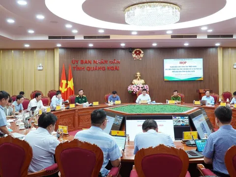 Quảng Ngãi: Ứng phó mưa lớn và bão số 12, giảm thiểu tối đa thiệt hại về người và tài sản