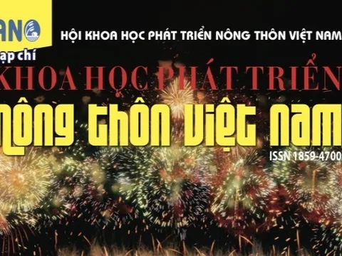 Tạp chí Khoa học Phát triển Nông thôn Việt Nam số tháng 01+02 năm 2026