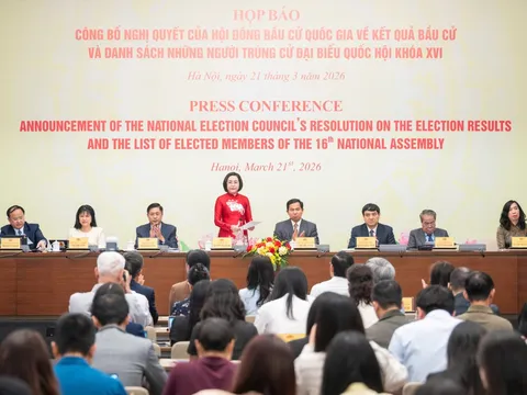 Công bố danh sách 500 đại biểu Quốc hội khóa XVI: Biểu tượng của niềm tin và kỳ vọng đổi mới