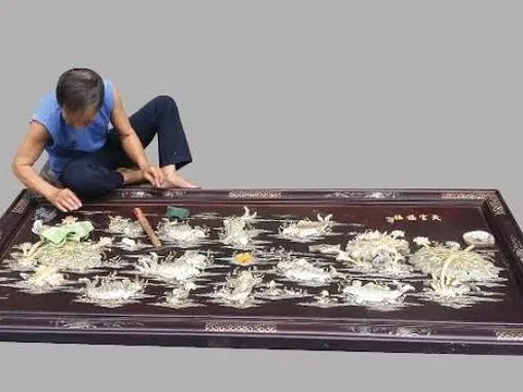 Hệ thống kỹ nghệ và quy trình chế tác khảm trai truyền thống Chuyên Mỹ