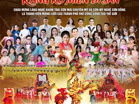 Hà Nội sắp tổ chức Lễ đón nhận Làng nghề Sơn mỹ nghệ Sơn Đồng và Khảm trai sơn mài Chuyên Mỹ là thành viên Mạng lưới các Thành phố Thủ công sáng tạo thế giới