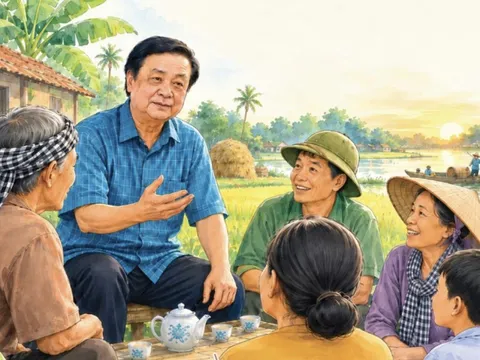 Hành trình trở về cội nguồn và kiến tạo tương lai nông thôn qua ấn phẩm "Ngồi xuống giữa một miền quê"
