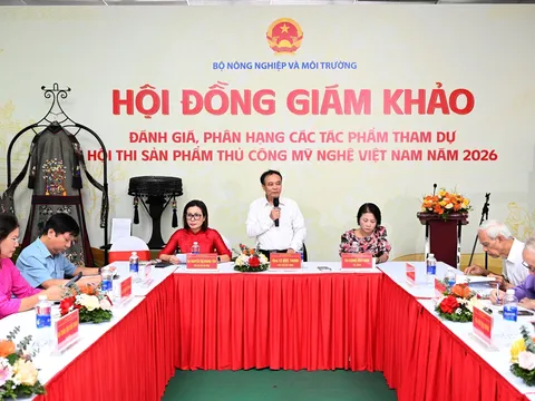 Gần 500 sản phẩm độc đáo hội tụ tại Hội thi Sản phẩm thủ công mỹ nghệ Việt Nam năm 2026