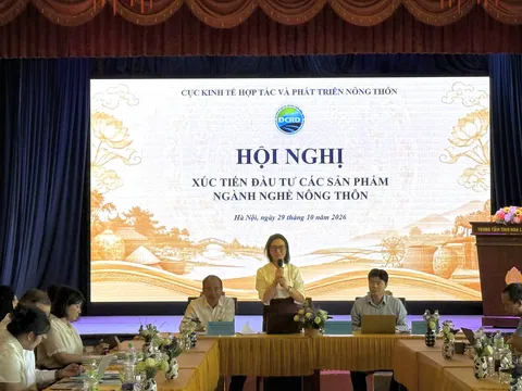 Hội nghị Xúc tiến đầu tư các sản phẩm ngành nghề nông thôn