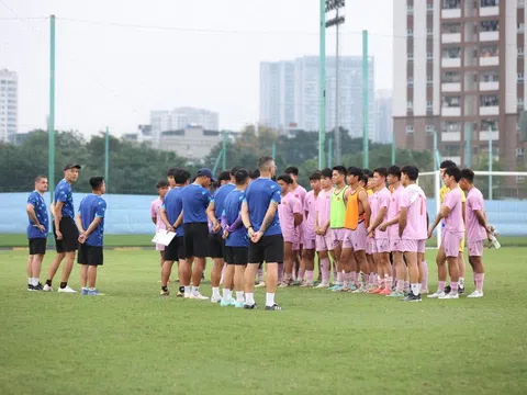 23 cầu thủ trẻ Việt Nam thay đổi kế hoạch sang Indonesia