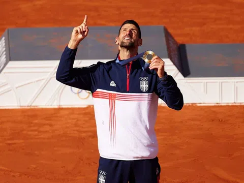 Novak Djokovic: 'HCV Olympic là thành tựu lớn nhất sự nghiệp của tôi'