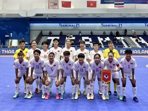 Highlights futsal nữ Việt Nam 4-2 Đài Bắc Trung Hoa: Chiến thắng đầu tay