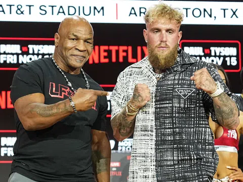 Trận đấu của Mike Tyson và Jake Paul chuẩn bị lên màn ảnh nhỏ