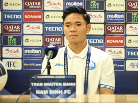 Thủ môn Nguyên Mạnh: 'Bangkok United rất mạnh nhưng Nam Định...'