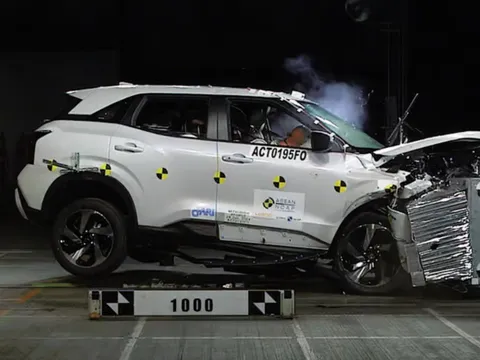 Mitsubishi Xforce đạt điểm tối đa trong thử nghiệm an toàn ASEAN NCAP