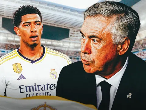 Jude Bellingham gặp rắc rối với HLV Carlo Ancelotti