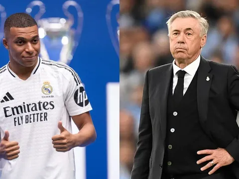 HLV Ancelotti tiết lộ trận Mbappe ra mắt