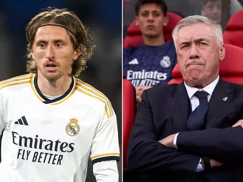 Quyết định của Ancelotti về Luka Modric