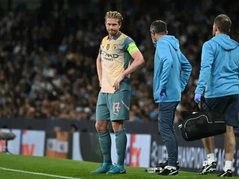 De Bruyne báo tin buồn đến Man City trước thềm đại chiến Arsenal