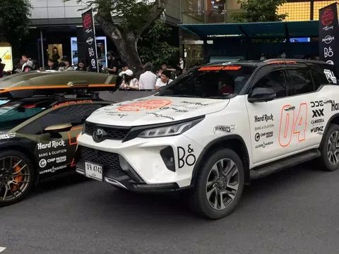 Chi phí tham dự Gumball 3000 của Toyota Fortuner Legender cao gấp khoảng 4 lần giá xe