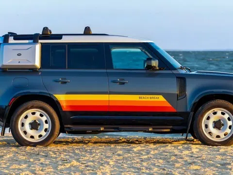 Land Rover Defender Beach Break - Bản đặc biệt lấy cảm hứng từ mùa hè, giới hạn chỉ 20 chiếc