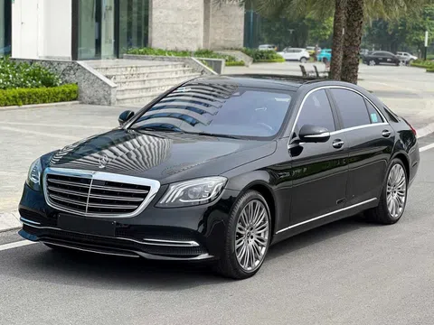 Mercedes S450 2018 rao bán rẻ bất ngờ trên thị trường xe cũ