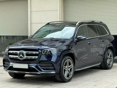 Lăn bánh 3 năm, SUV 'chủ tịch' Mercedes-Benz GLS 450 2021 bán lại với giá ngỡ ngàng