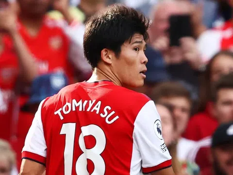 Tomiyasu báo tin cực vui tới Arsenal