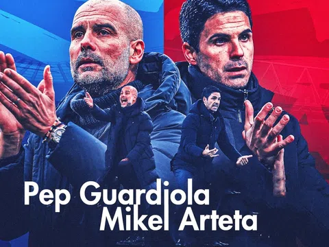 Pep khẩu chiến gay gắt với Arteta